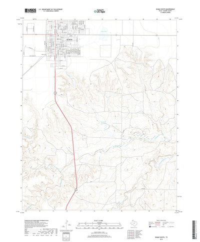 Dumas South, TX (2019, 24000-Scale) Preview 1