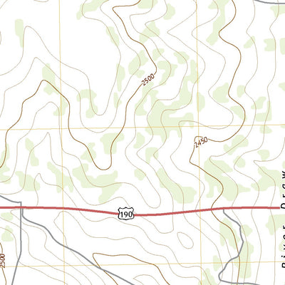 Double Mill Draw NE, TX (2019, 24000-Scale) Preview 3