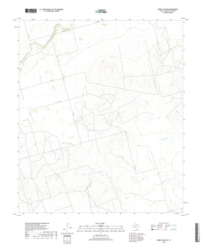 Dewey Lake NE, TX (2019, 24000-Scale) Preview 1