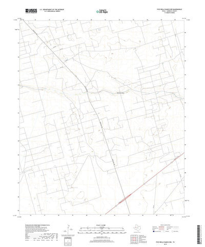 Five Wells Ranch NW, TX (2019, 24000-Scale) Preview 1