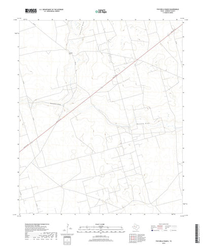 Five Wells Ranch, TX (2019, 24000-Scale) Preview 1
