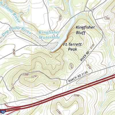 Fort Terrett Ranch, TX (2019, 24000-Scale) Preview 3