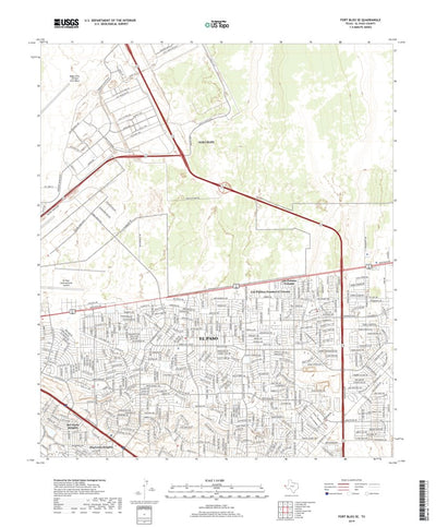 Fort Bliss SE, TX (2019, 24000-Scale) Preview 1
