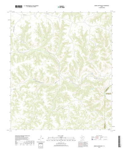 Geddis Canyon East, TX (2019, 24000-Scale) Preview 1