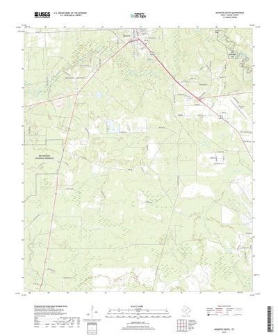 Kountze South, TX (2019, 24000-Scale) Preview 1