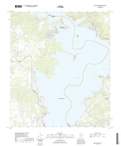 Lake Buchanan, TX (2019, 24000-Scale) Preview 1