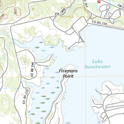 Lake Sweetwater, TX (2019, 24000-Scale) Preview 2