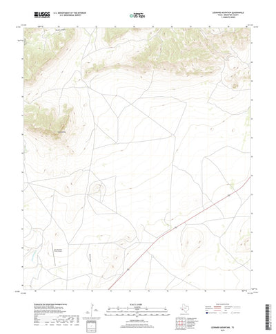 Leonard Mountain, TX (2019, 24000-Scale) Preview 1