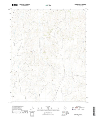 Horse Creek South, TX (2019, 24000-Scale) Preview 1