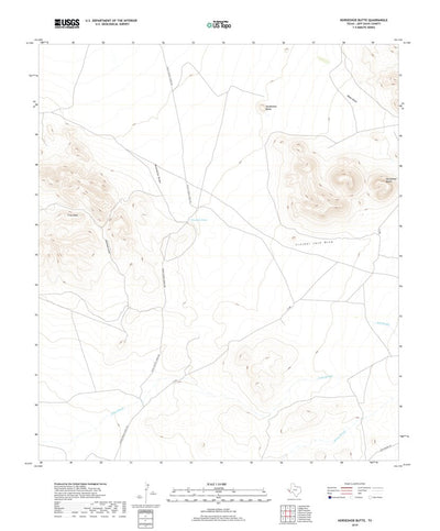 Horseshoe Butte, TX (2019, 24000-Scale) Preview 1