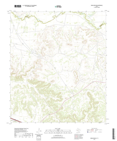 Indian Mesa NE, TX (2019, 24000-Scale) Preview 1