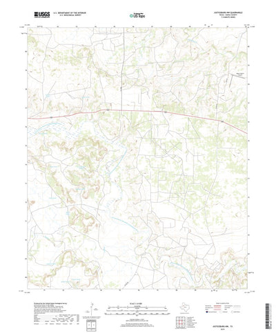 Justiceburg NW, TX (2019, 24000-Scale) Preview 1