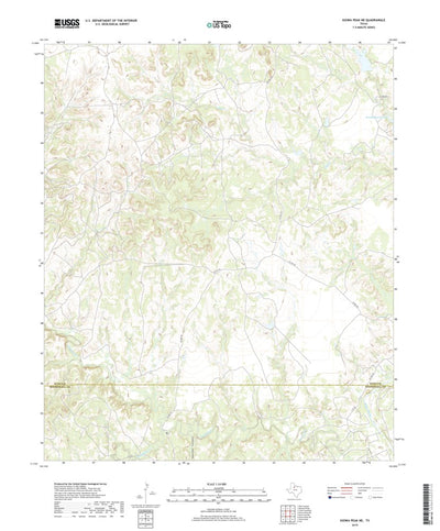 Kiowa Peak NE, TX (2019, 24000-Scale) Preview 1
