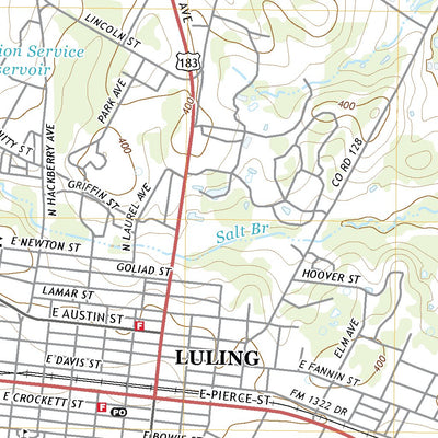 Luling, TX (2019, 24000-Scale) Preview 3