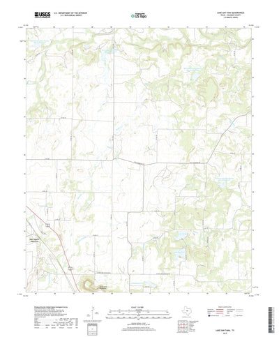 Lake San Tana, TX (2019, 24000-Scale) Preview 1