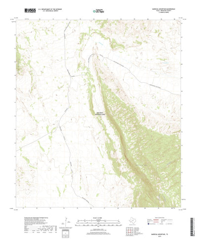 Mariscal Mountain, TX (2019, 24000-Scale) Preview 1