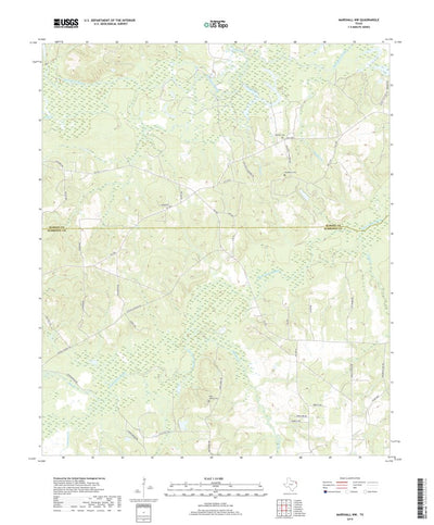 Marshall NW, TX (2019, 24000-Scale) Preview 1