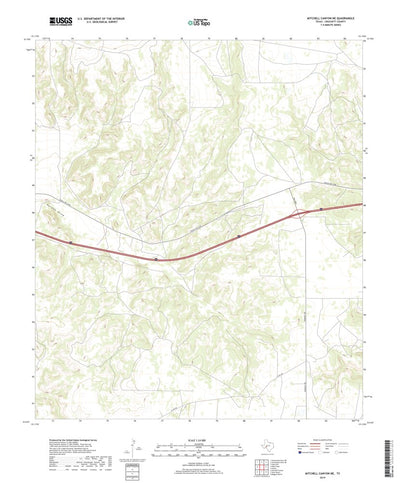 Mitchell Canyon NE, TX (2019, 24000-Scale) Preview 1