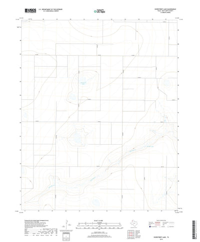Overstreet Lake, TX (2019, 24000-Scale) Preview 1