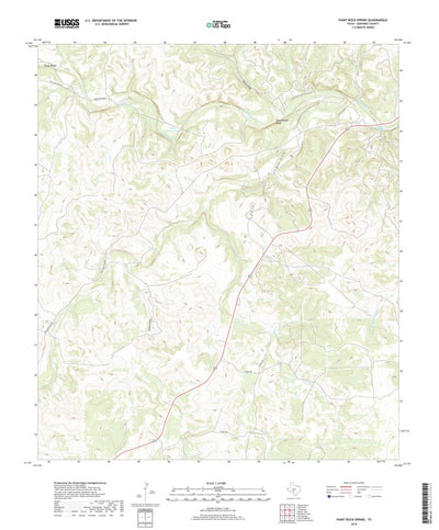 Paint Rock Spring, TX (2019, 24000-Scale) Preview 1