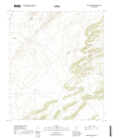 Pena Blanca Mountains, TX (2019, 24000-Scale) Preview 1
