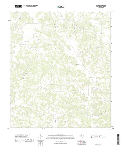 Ozona SE, TX (2019, 24000-Scale) Preview 1