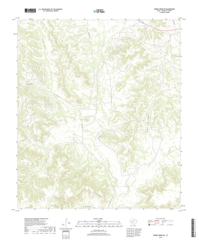 Owens Creek SW, TX (2019, 24000-Scale) Preview 1