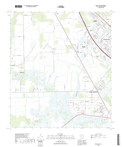 Port Acres, TX (2019, 24000-Scale) Preview 1
