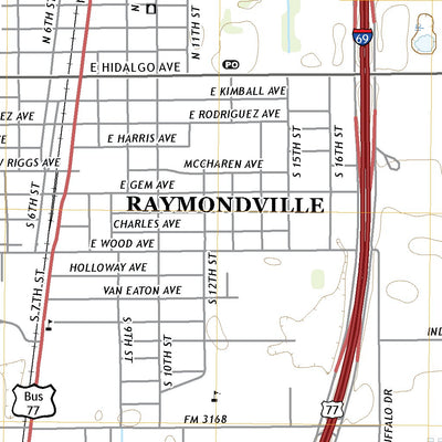 Raymondville, TX (2019, 24000-Scale) Preview 3