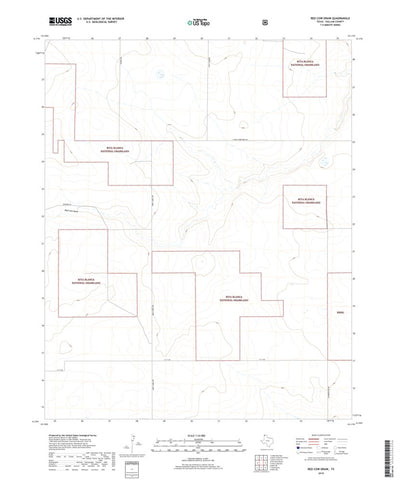 Red Cow Draw, TX (2019, 24000-Scale) Preview 1