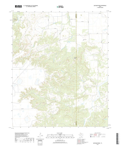 Quitaque Peaks, TX (2019, 24000-Scale) Preview 1