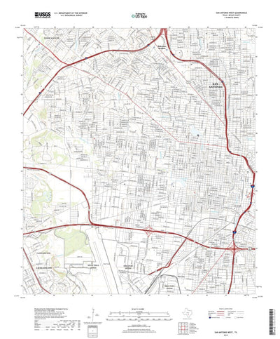 San Antonio West, TX (2019, 24000-Scale) Preview 1