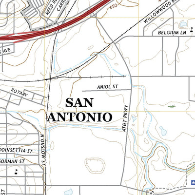 San Antonio East, TX (2019, 24000-Scale) Preview 2
