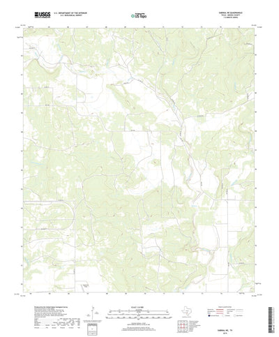 Sabinal NE, TX (2019, 24000-Scale) Preview 1