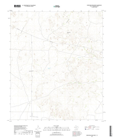 Screw Bean Draw West, TX (2019, 24000-Scale) Preview 1