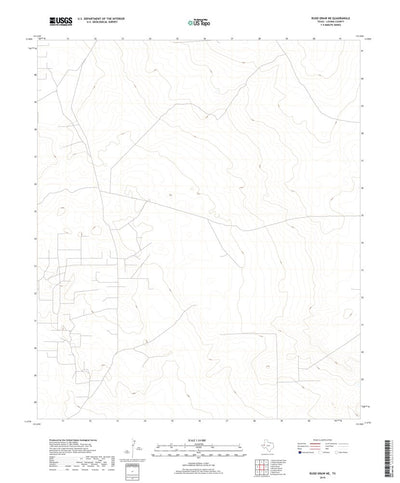 Rudd Draw NE, TX (2019, 24000-Scale) Preview 1