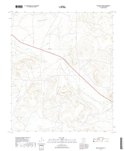 Sand Bluff Draw, TX (2019, 24000-Scale) Preview 1