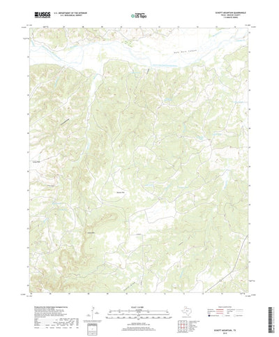 Schott Mountain, TX (2019, 24000-Scale) Preview 1