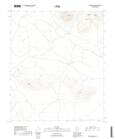 Sixteen Mountains, TX (2019, 24000-Scale) Preview 1