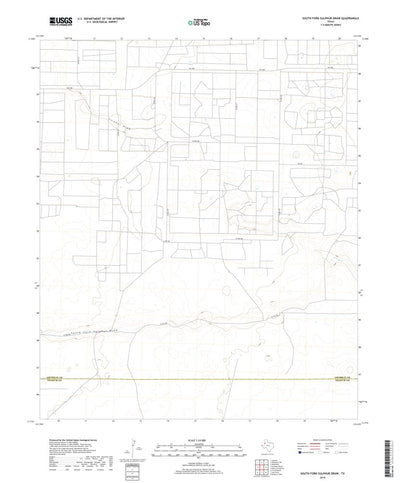 South Fork Sulphur Draw, TX (2019, 24000-Scale) Preview 1