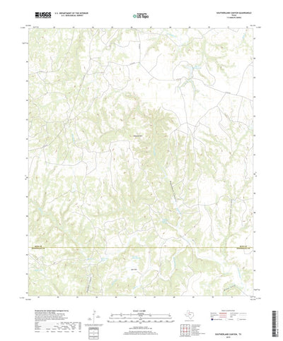 Southerland Canyon, TX (2019, 24000-Scale) Preview 1