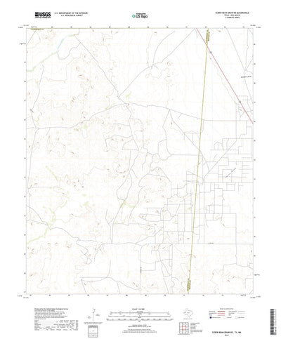 Screw Bean Draw NE, TX (2019, 24000-Scale) Preview 1