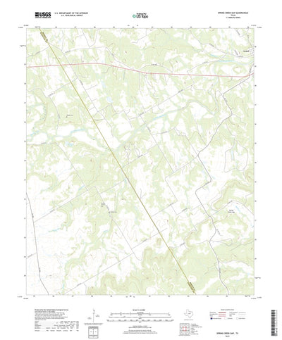 Spring Creek Gap, TX (2019, 24000-Scale) Preview 1