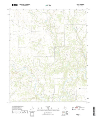 Spur SW, TX (2019, 24000-Scale) Preview 1