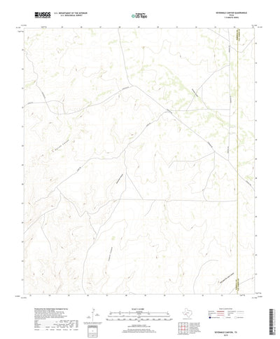 Sevenmile Canyon, TX (2019, 24000-Scale) Preview 1