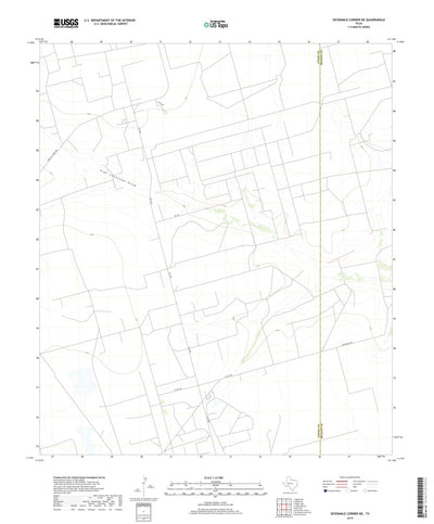 Sevenmile Corner NE, TX (2019, 24000-Scale) Preview 1