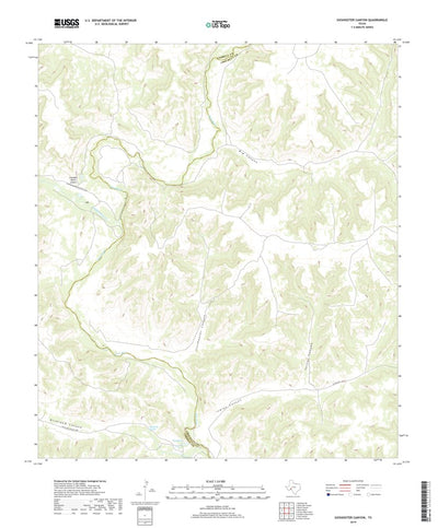 Sixshooter Canyon, TX (2019, 24000-Scale) Preview 1