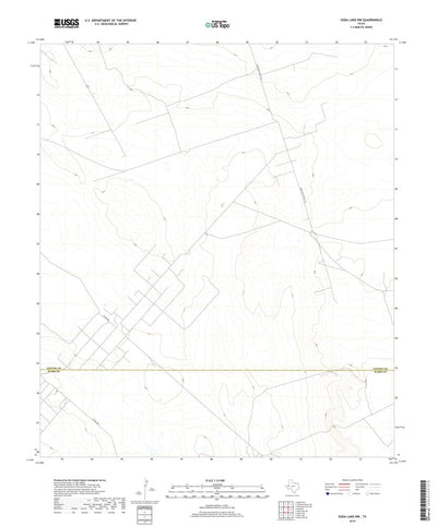 Soda Lake NW, TX (2019, 24000-Scale) Preview 1