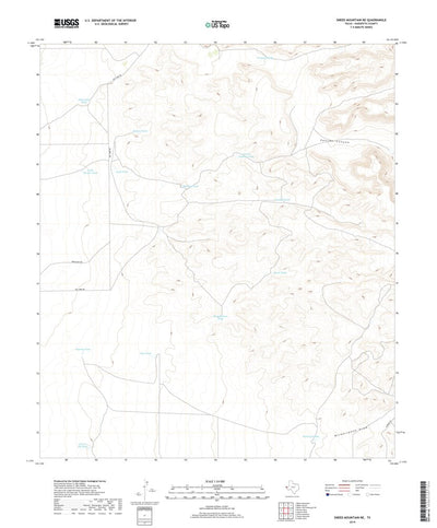 Sneed Mountain NE, TX (2019, 24000-Scale) Preview 1