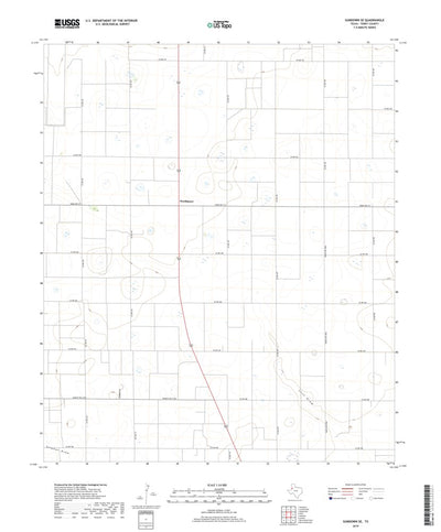 Sundown SE, TX (2019, 24000-Scale) Preview 1